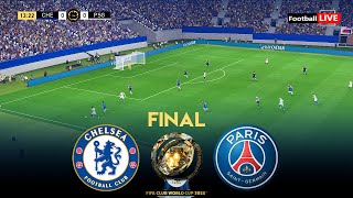 Chelsea vs PSG Final - FIFA Club World Cup 2025 | Full Match All Goals  | PES Gameplay