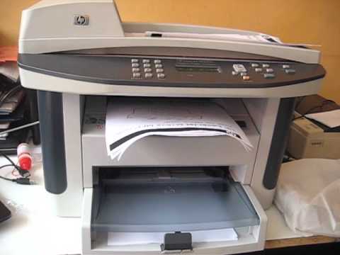 Как подключить принтер hp laserjet m1522nf к компьютеру