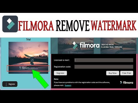 remove filmora watermark