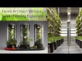 Aeroponic Vertical Farming Concepts