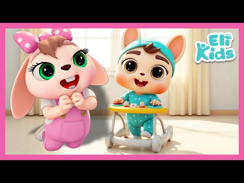 Baby Learns Walking | Classic Eli Kids Songs & Nursery Rhymes
