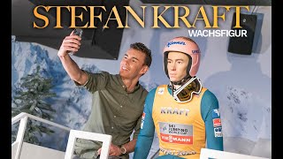 Stefan Kraft-Wachsfigur: Herstellungsprozess. Von der Vermessung bis zur Enthüllung