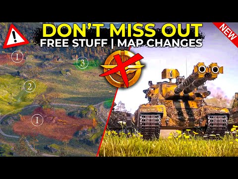 DO THIS NOW: Spend Your Chips | New BP, Big Fjords and Airfield Changes | World of Tanks 1.29 News
