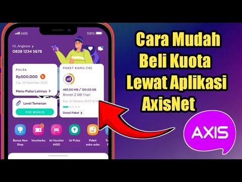 Cara Mudah Beli Kuota Lewat Aplikasi AxisNet