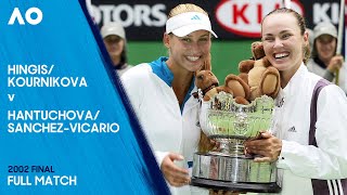 Hingis/Kournikova v Hantuchova/Sanchez-Vicario Full Match | Australian Open 2002 Final