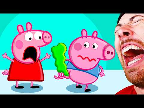 FUNNIEST PEPPA PIG MOMENTS (Funny Animations Parody)