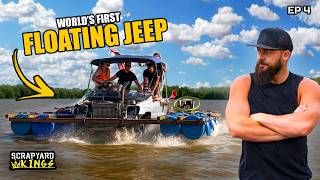 We Built a Floating Jeep Using Only Scrapyard Junk! Scrapyard Kings Episode 4