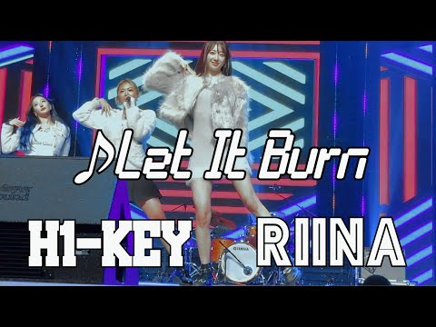 [4K 60fps] 241206 하이키(H1-KEY) 뜨거워지자 (Let It Burn) 리이나(RIINA) 직캠/fancam @ 포항 청소년 행복 콘서트 by hoyasama