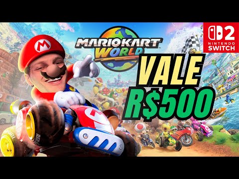 NOVO MARIO KART WORLD VALE os 500 REAIS ?? Vale a Pena ??
