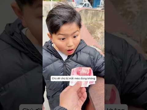 Cậu bé giúp đỡ ông chú tìm mèo lạc và cái kết