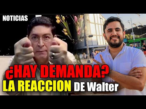 🔴 SE VIENE DEMANDA? Walter Araujo reacciona a señalamientos