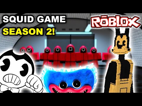 BENDY AND BORIS WATCH SQUID GAME SEASON 2! (BATIM Squid Game 2 Roblox)