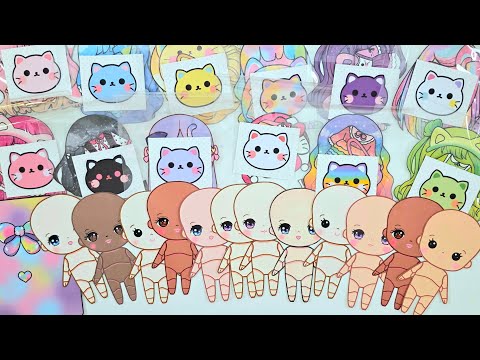 냥냥코디 패션쇼 종이구관! #cat  #paperdolls