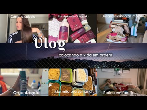 VLOG- colocando a vida em ordem