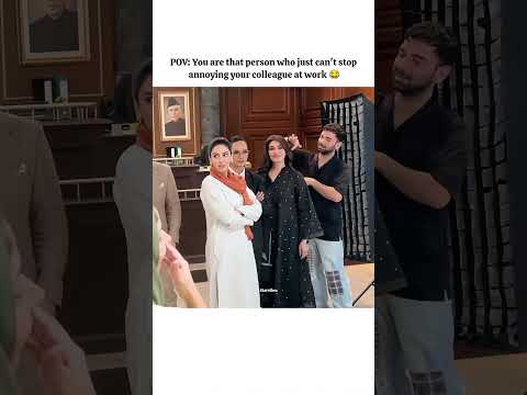 BTS of case no. 9 🤭 #sabaqamar #faysalquraishi #funny