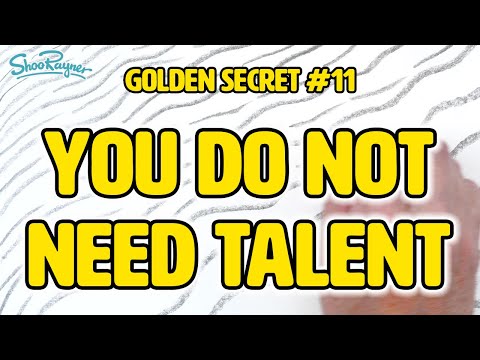 You Do Not Need Talent To Draw - Golden Secret of Drawing #11