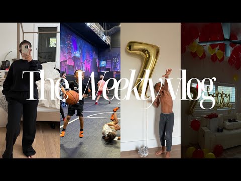 weekly vlog ! Thanksgiving prep + carter turned seven + hygiene & Black Friday haul | mckennawalker