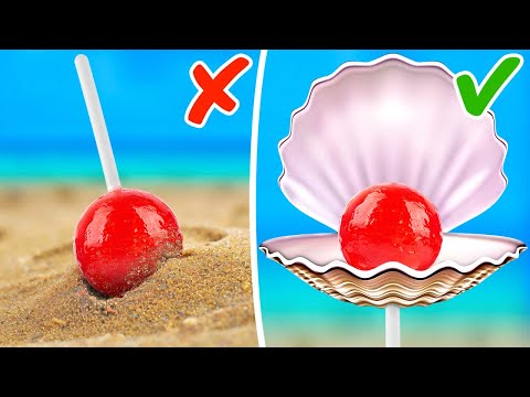 Sostenedor de Piruleta de Concha 🐚🍭 *Mejores Gadgets y Manualidades para tus Vacaciones de Verano*