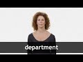 Gestion des départements en entreprise