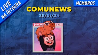 Comunews: Posse do Trump e "Acorda Cara Acorda Já Começou" | Live na Íntegra