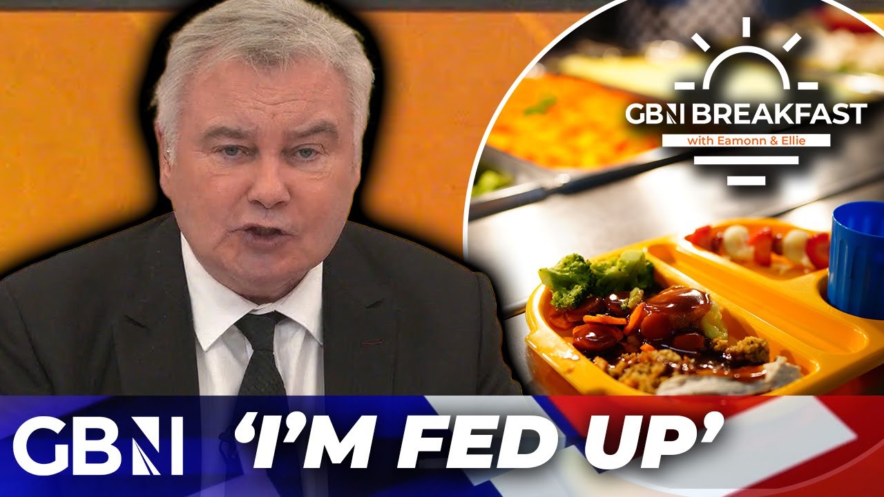 ‘FED UP’ Eamonn Holmes FUMES at free breakfast clubs: ‘NOT the state’s responsibility to feed kids!’