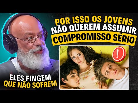 O COLAPSO AFETIVO dos JOVENS MODERNOS | Pondé toca na ferida