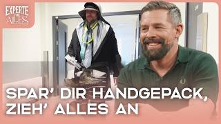 Finanztipp: Alle Klamotten anziehen statt Handgepäck - Lohnt sich das? | Experte für Alles