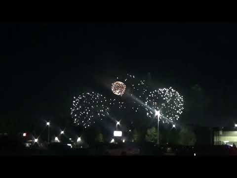 Independence Day  Fireworks   From Battle Creek Michigan 7/4/25