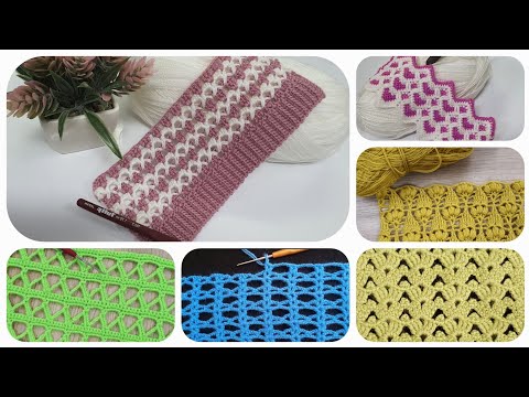 💯👌 En güzel tığ işi örgü modelleri Easy crochet knitting pattern