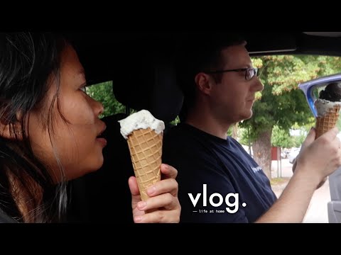 vlog ⎯ life at home, i'm back in cooking, skin cancer screening. ice cream date - liebe ann