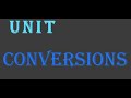 Unit Conversions in Veterinary Practice
