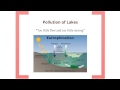 Water Pollution Concepts and Effects