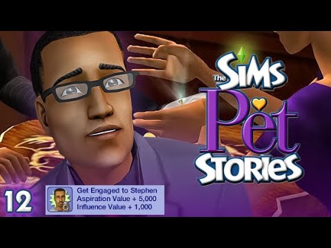 She Wants Marriage, Does He? 💍 | The Sims Pet Stories Midnight Masquerade - CH 12