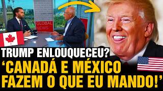 Canadá se VINGA, humilha Trump e EUA admite derrota nas negociações, mas Trump ainda ALUCINA 😱🇨🇦 🇺🇸