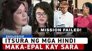 MISSION FAILED ANG MGA KALABAN NI VP SARA DUTERTE