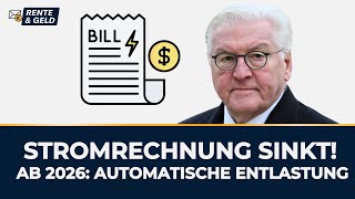 STROM WIRD BILLIGER! 💡 Rentner sollen ab 2026 automatisch entlastet werden