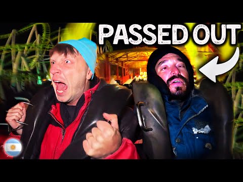 OVERNIGHT in AMUSEMENT PARK *SECURITY CATCHES US* 🇦🇷 (ARGENTINA)