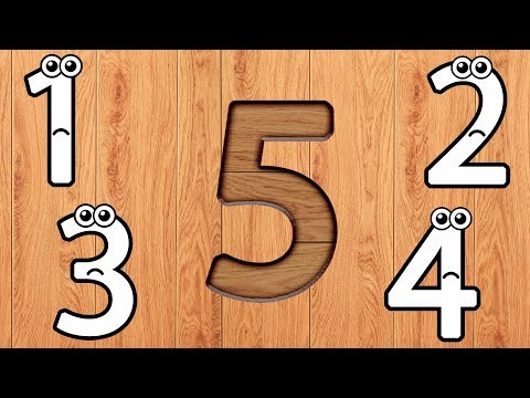 Wrong Wooden Slots with Crying Numbers 1 to 10 - Coloring for Kids & Toddlers