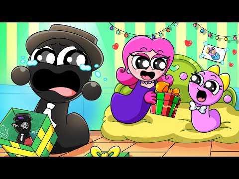 BLACK's MOM LOVEs his SISTER More than HIM... Incredibox Sprunki Animation