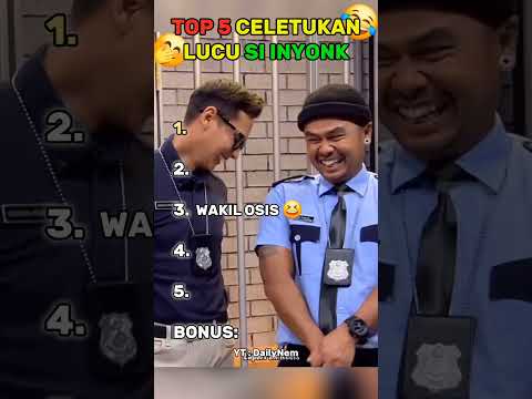 TOP 5 CELETUKAN LUCU SI INYONK #lucu #inyonk #inyong #laporpak #btstrans7 #komedi #beranda