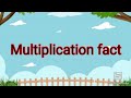 Multiplication Facts and Repeated Addition