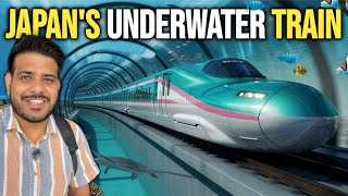 Japan's Fastest Underwater Bullet Train 😳🇯🇵 |India To Japan Road Trip| #EP-18