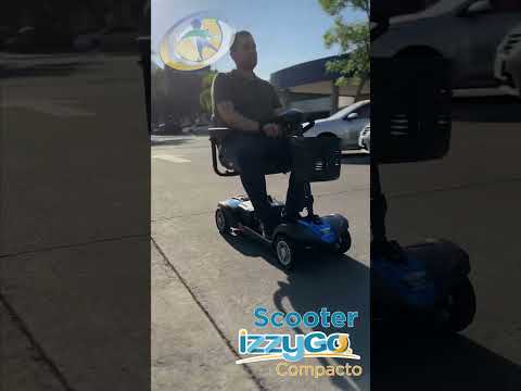 Scooter Compacto 4 Ruedas Desarmable - Azul