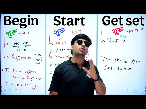Begin और Start मैं फर्क समझो, ज़बरदस्त इंग्लिश सीखो, Super Dupari English Speaking Bolna Seekho