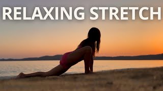 DAILY RELAXING STRETCHING ROUTINE for stress relief in Greece