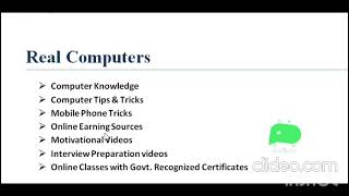 Welcome to Real Computer | Channel Introduction | What You’ll Learn Here