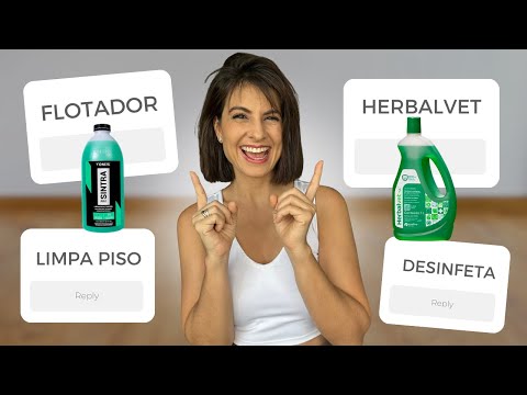 Aprenda a LIMPAR QUALQUER TIPO DE PISO usando FLOTADOR ou HERBALVET, sem jogar água!