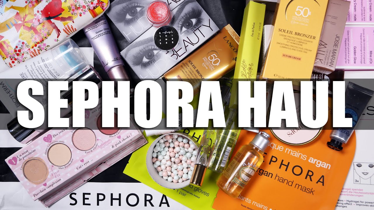 SEPHORA HAUL Paris