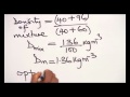 Relative Density and Measurement Concepts