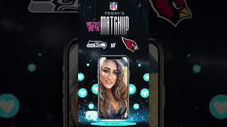 BECKY BETS - SEAHAWKS @ CARDINALS PICK EM!